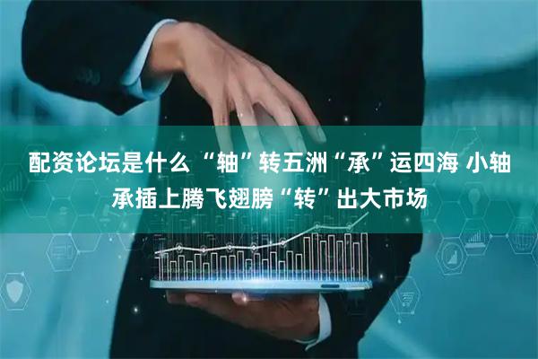 配资论坛是什么 “轴”转五洲“承”运四海 小轴承插上腾飞翅膀“转”出大市场